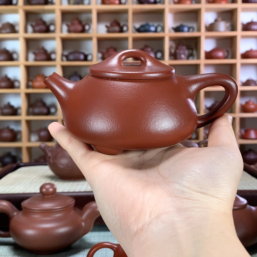 景舟石瓢紫砂紫砂壶手工制作