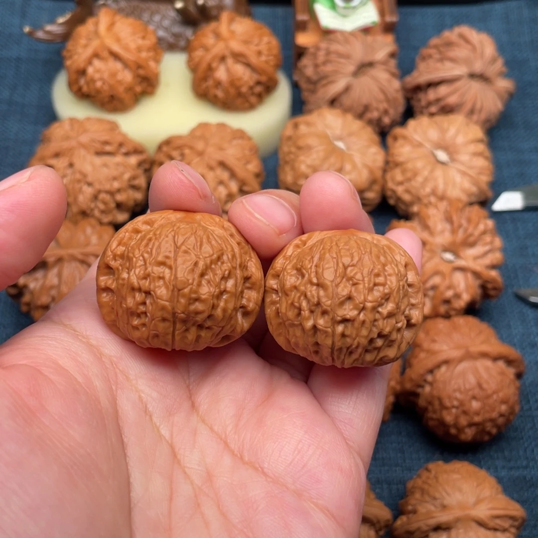 文玩核桃把件33手捻乾隆磨全品