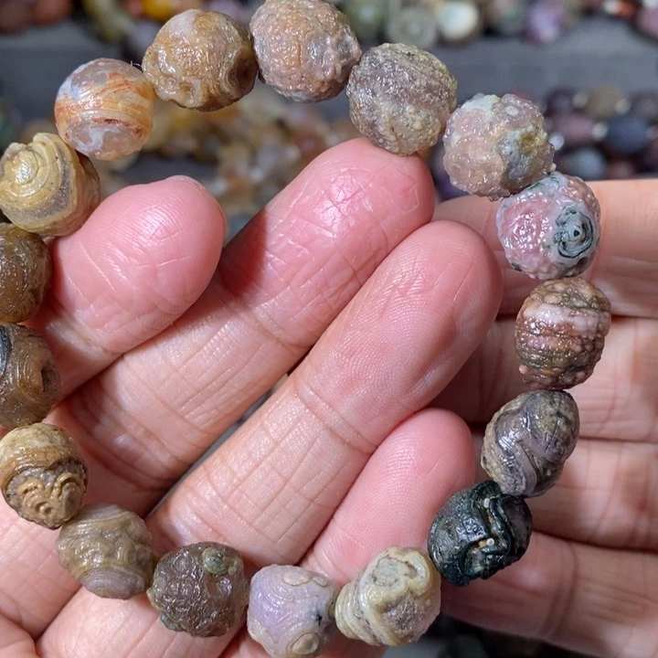 未镶嵌玛瑙/玉髓珠宝奇石