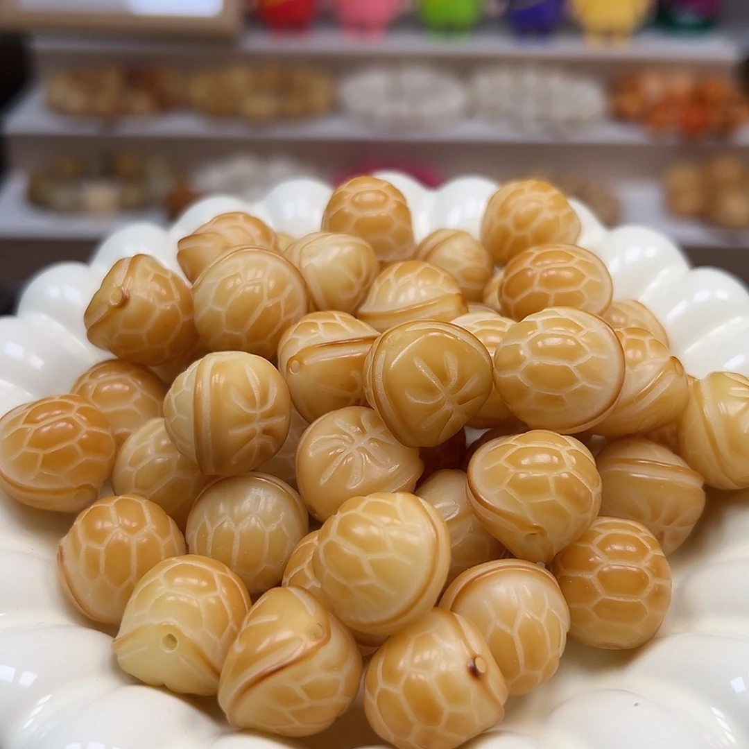 手串菩提根/象牙果卡18炭烤富甲一方10颗