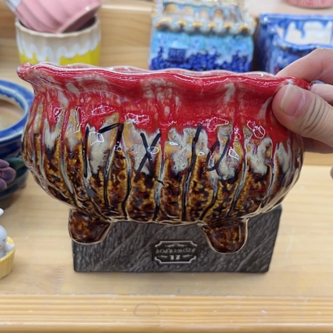 【闪购商品】陶瓷花盆