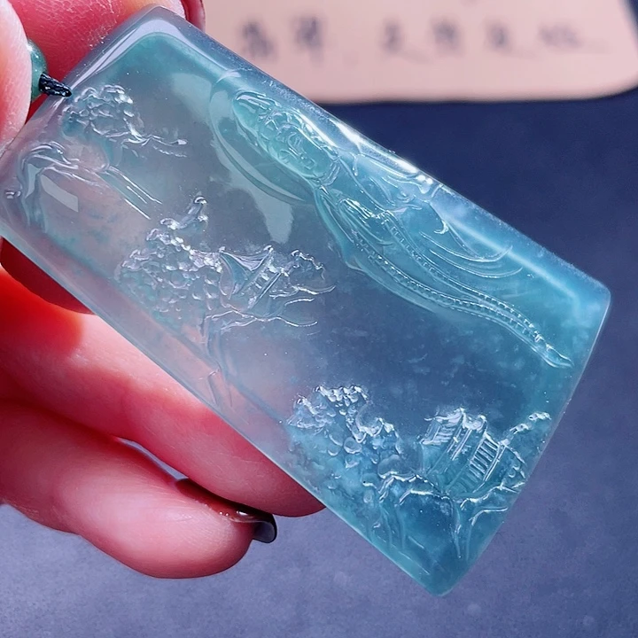 翡翠吊坠(不含链)未镶嵌