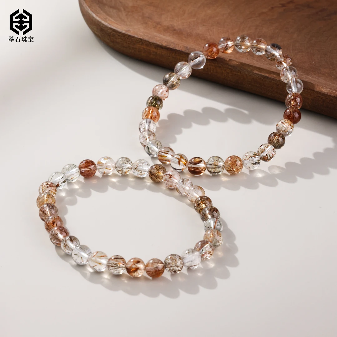 【举石珠宝】T0530-1007-33水晶手串（一件/多样性发/约6mm）E