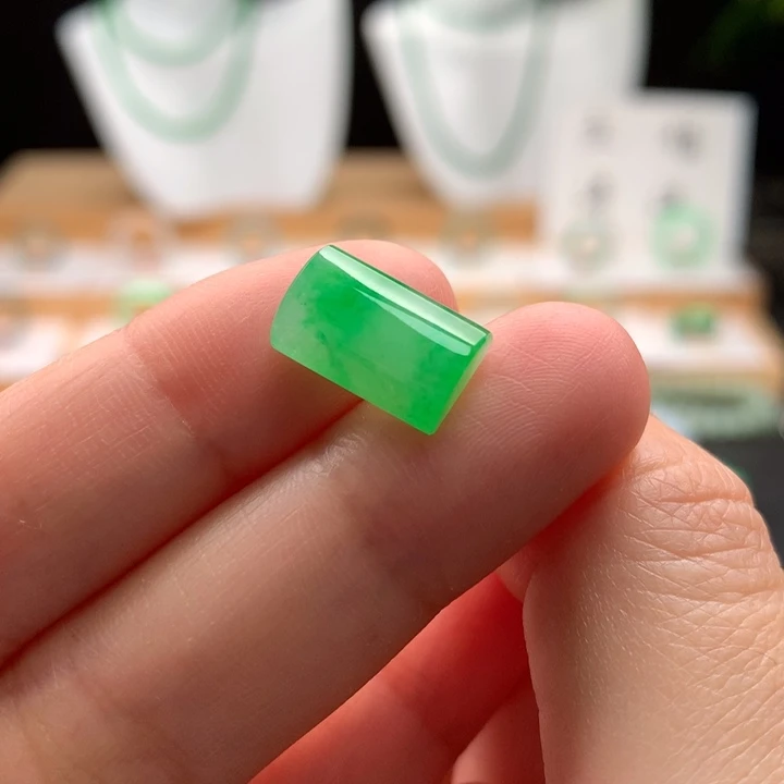 翡翠未镶嵌手串天然缅甸A货翡翠
