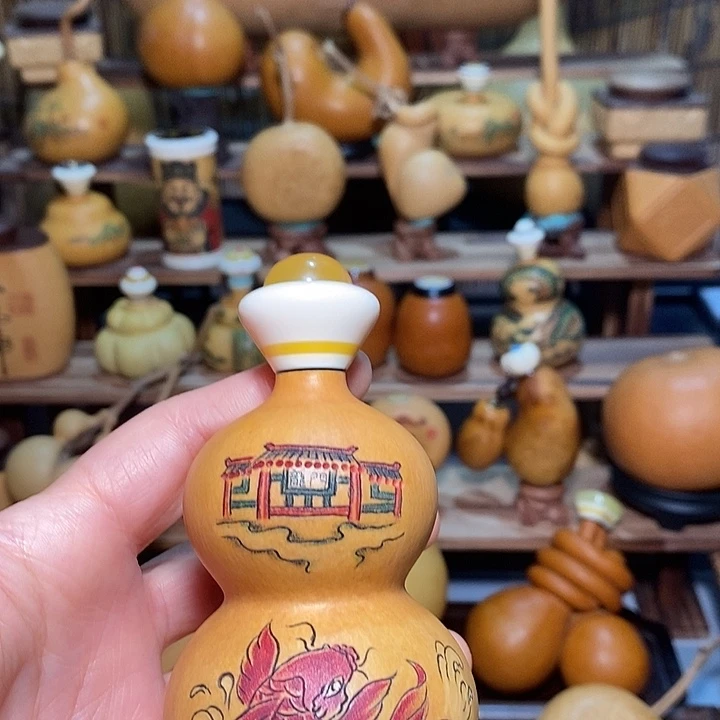 鲤鱼跳龙门八宝葫芦