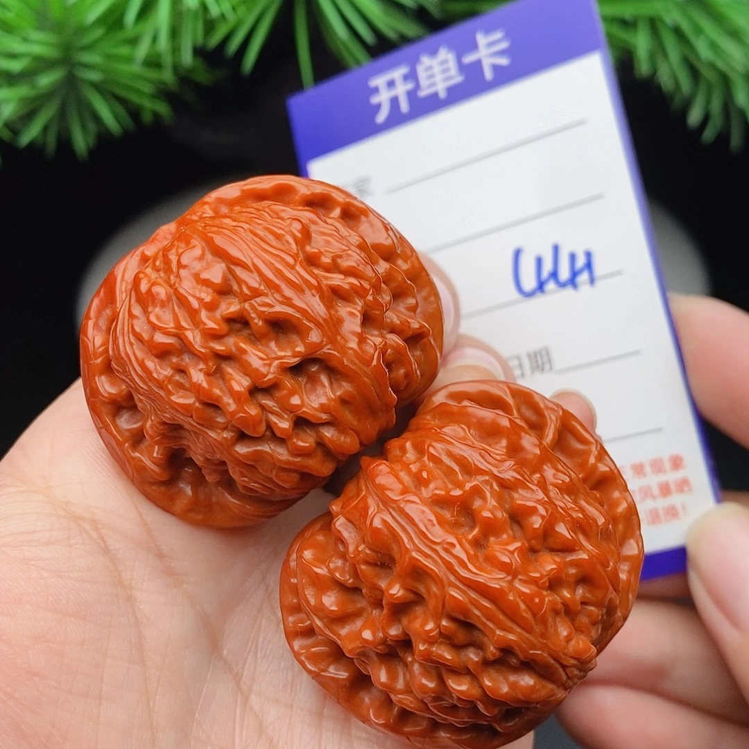文玩核桃把件42球白441
