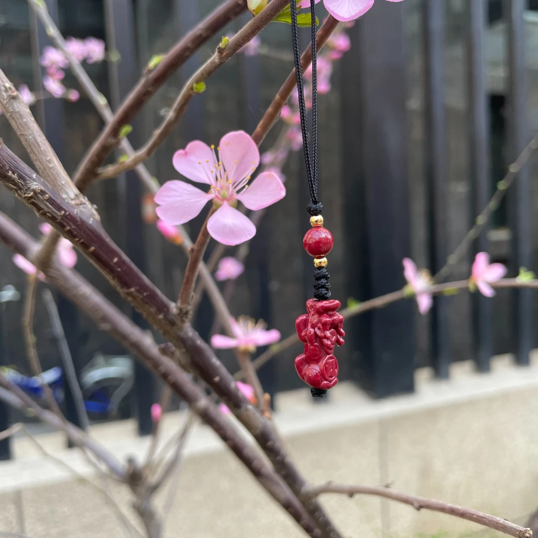 貔貅手机小挂件手编手机链朋友间的小礼品