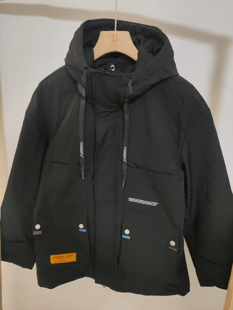 【冯漂亮甄选】B148时尚潮流休闲百搭男士个性棉衣