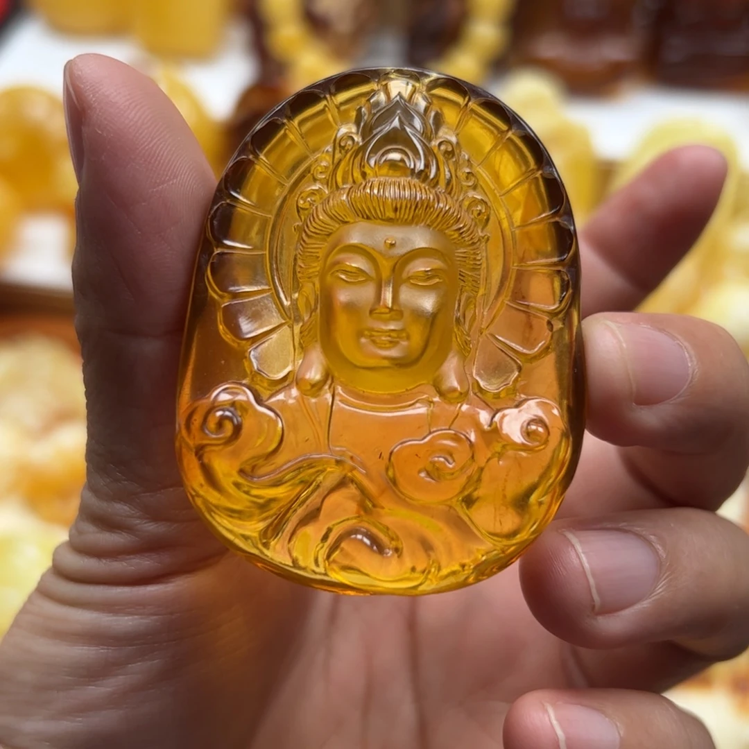 琥珀未镶嵌珠宝奇石