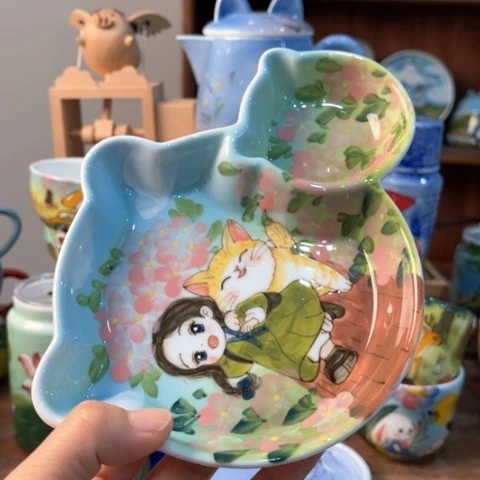 炉景德镇釉下手绘陶瓷