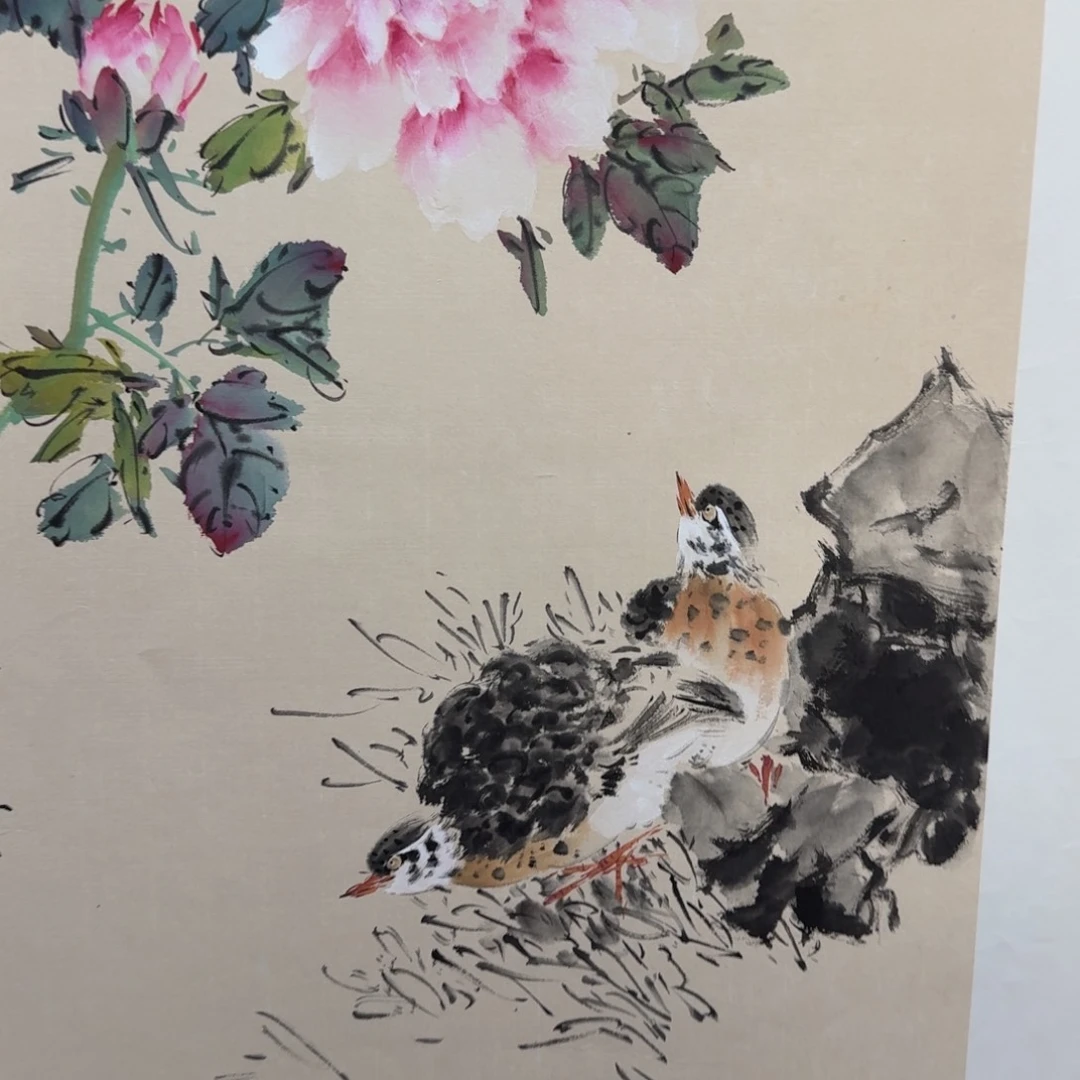 国画国画作品山水花鸟纯手绘