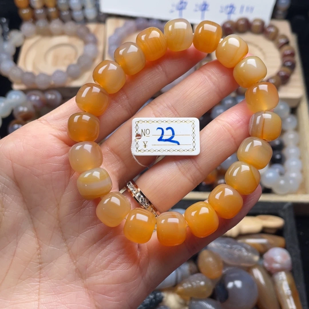玛瑙/玉髓未镶嵌手链