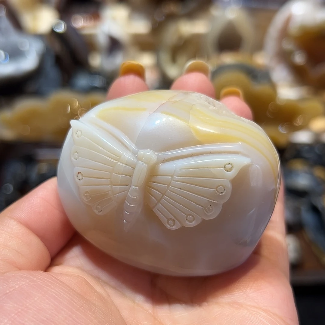 未镶嵌水晶大型摆件（非配饰）蝴蝶摆件