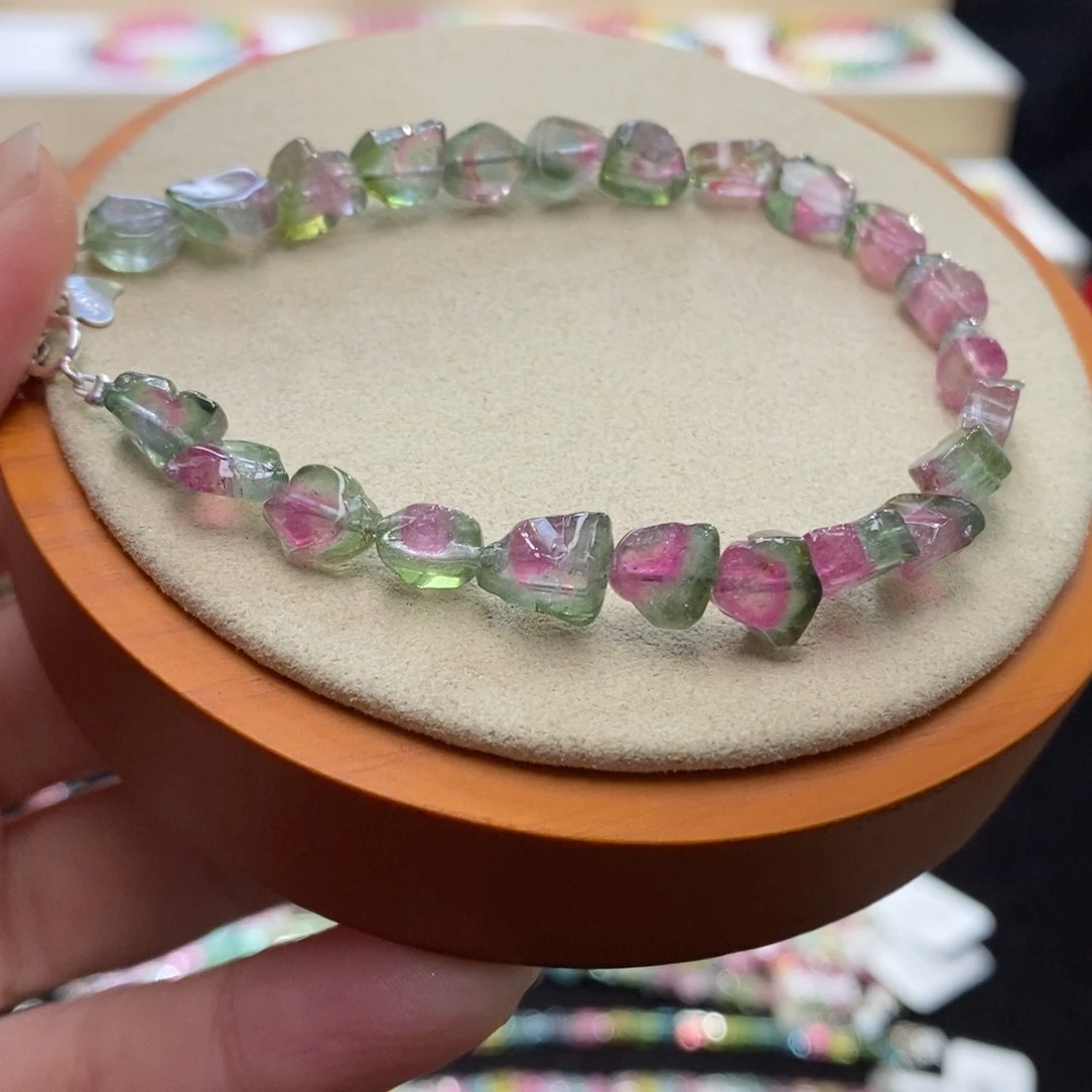 【闪购商品】碧玺手串未镶嵌两天看货期