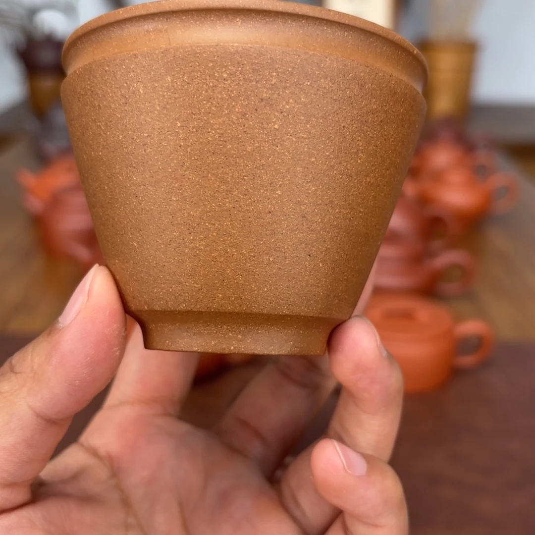 茶壶紫砂段泥主人杯