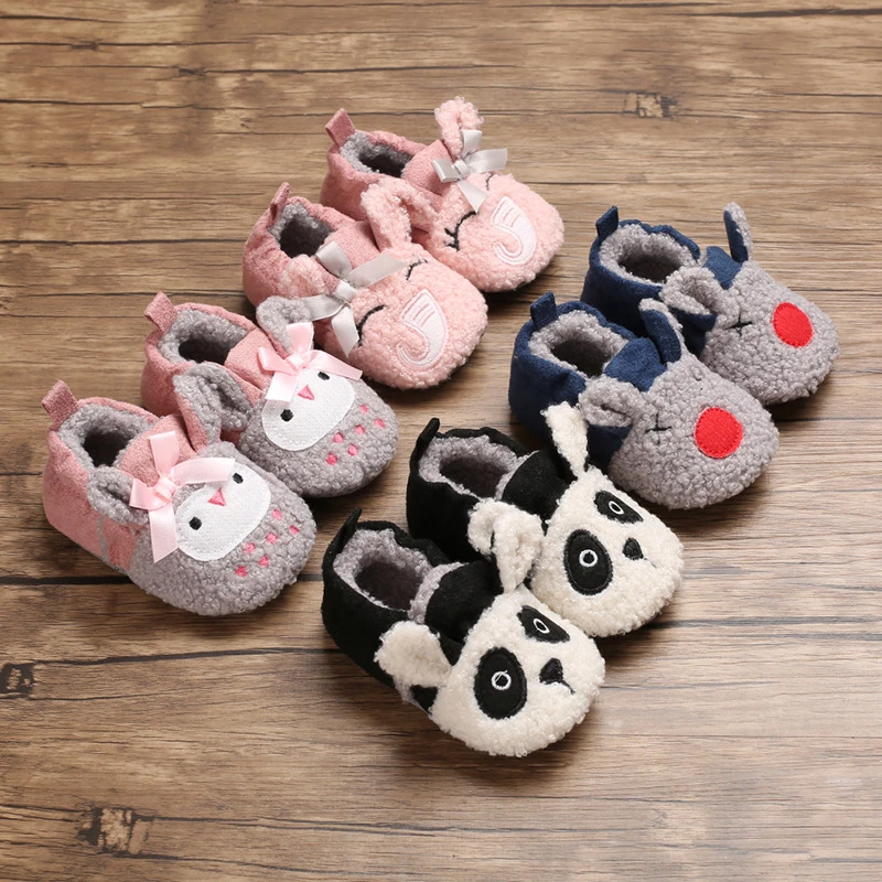 春秋儿童鞋子套脚不掉防滑软底男女婴儿学步鞋