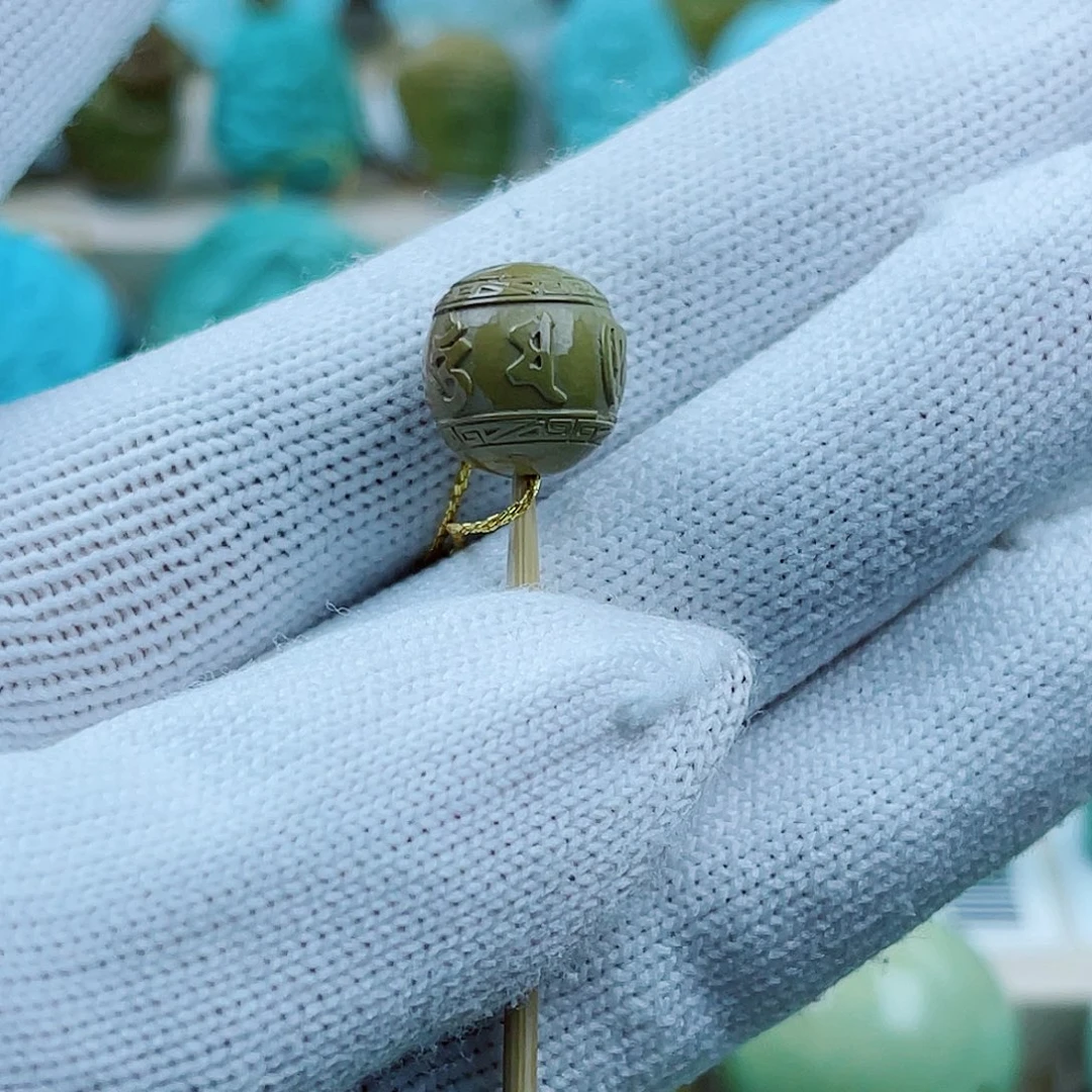 绿松石未镶嵌珠宝奇石配饰11