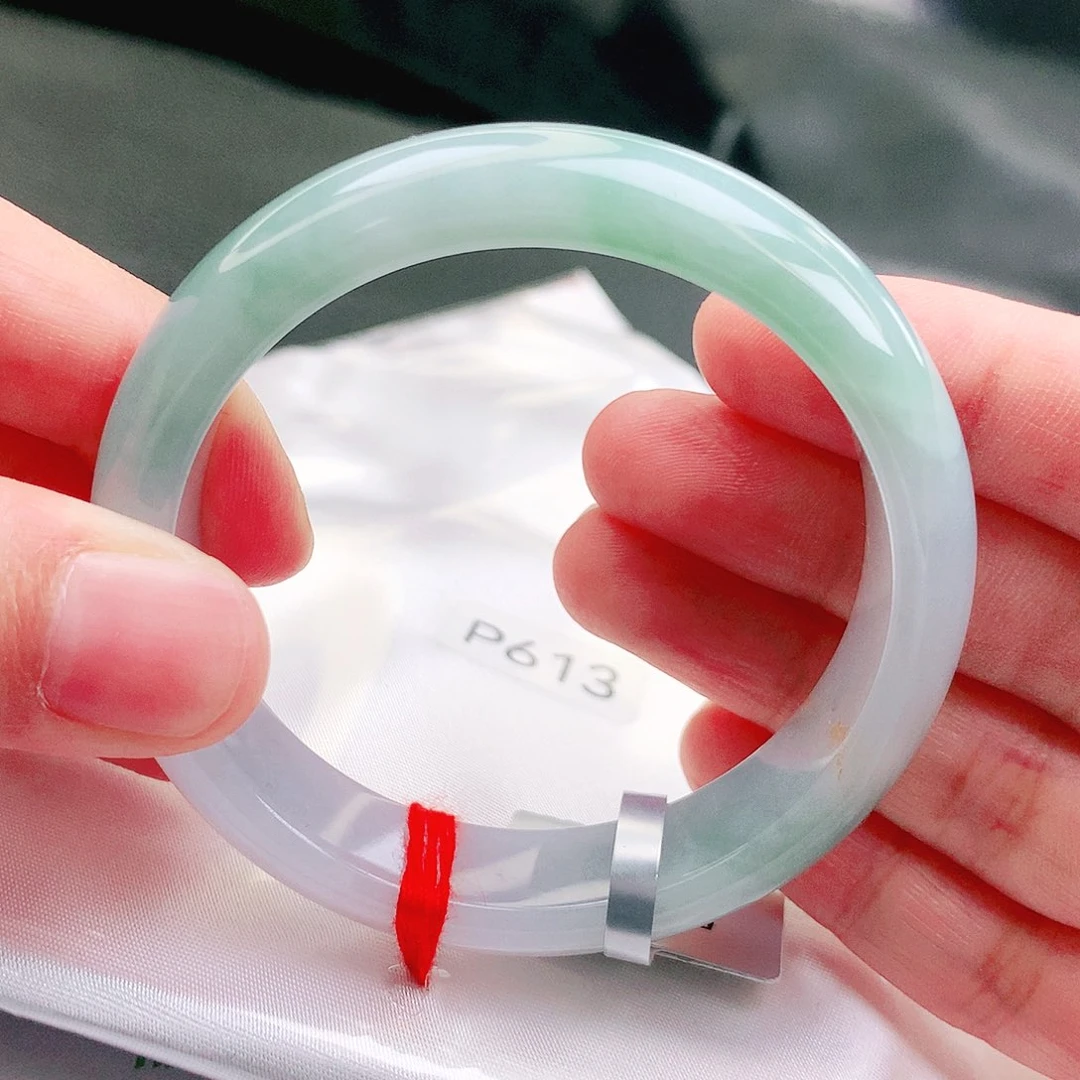 翡翠未镶嵌手镯缅甸天然a货翡翠手镯