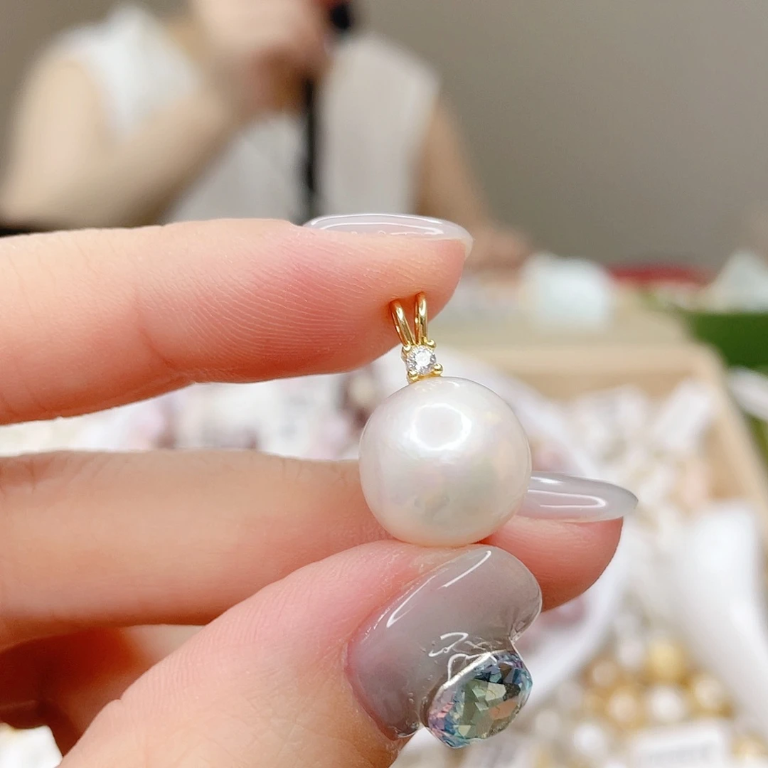 淡水珍珠合金吊坠(赠链)