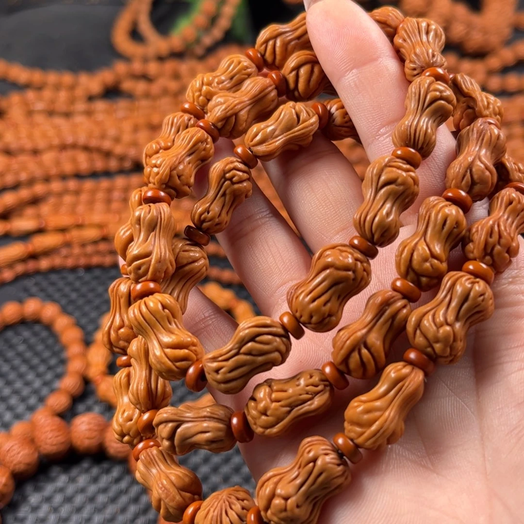 桃核手串Y26链接手串