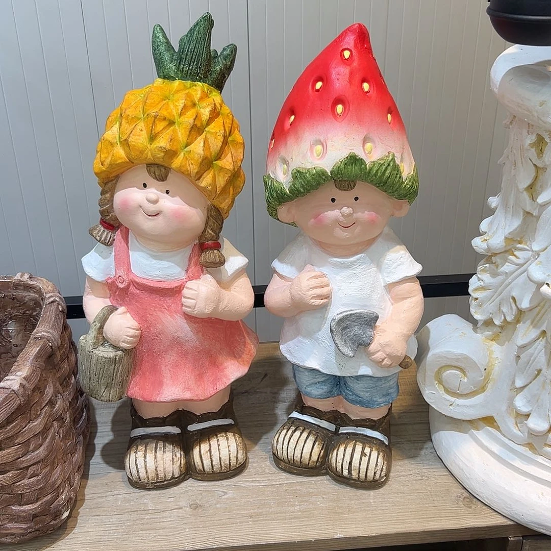 花园摆件红红火火