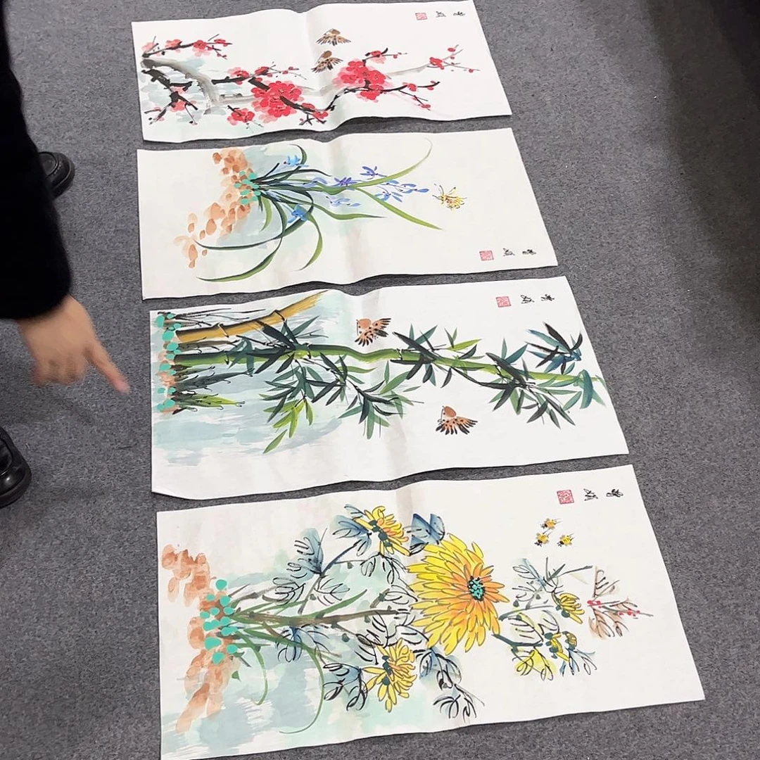 国画TH国画单幅任发4张