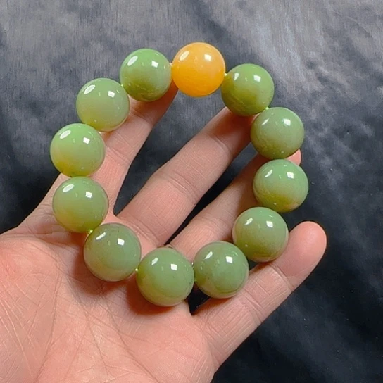 未镶嵌手链和田玉卡20