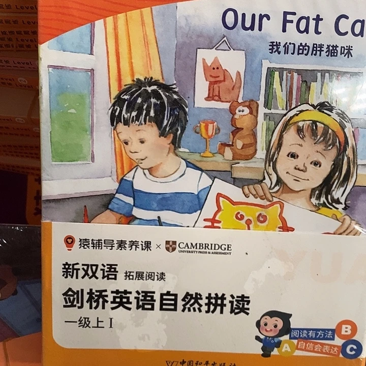 心酸与扩展阅读，剑桥英语自然拼读一级上