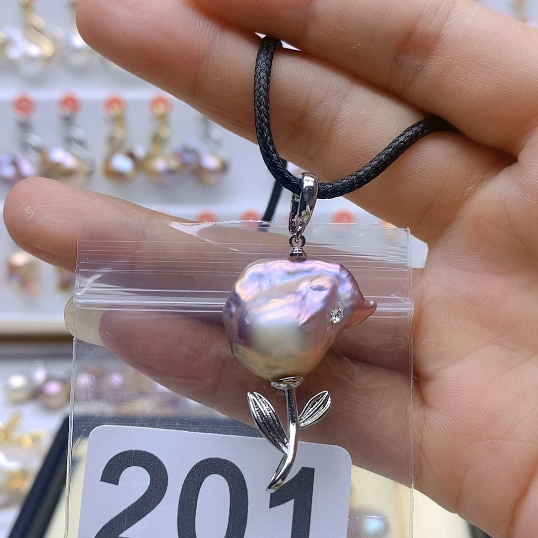 淡水珍珠未镶嵌颈饰201