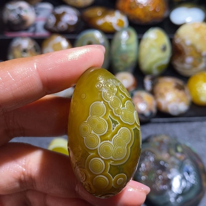 玛瑙/玉髓未镶嵌吊坠(不含链)109