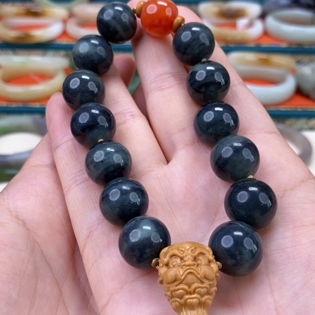 和田玉珠子16未镶嵌