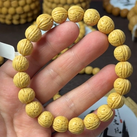 手串桃核12尺寸三道筋桃核