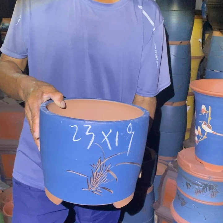 紫砂花盆紫砂花盆盆栽花卉苗木种植