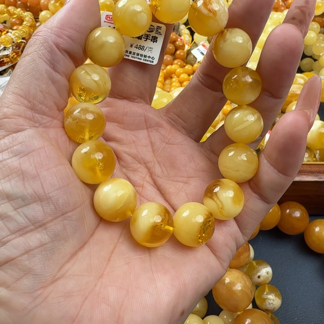 琥珀未镶嵌珠宝奇石