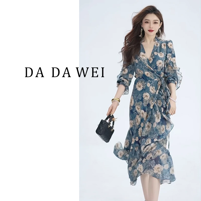 A呀大V【连衣裙】2025新款女装爆款   显瘦连衣裙-2E397