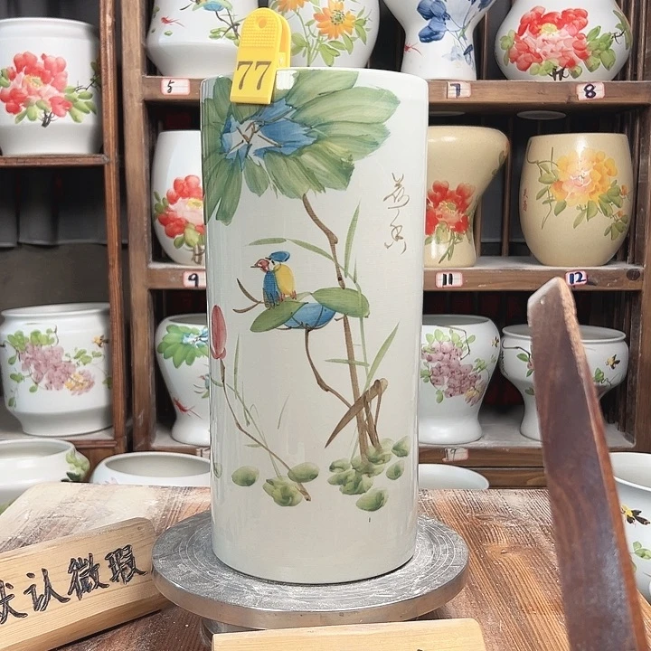 摆件77 新款陶瓷大微瑕
