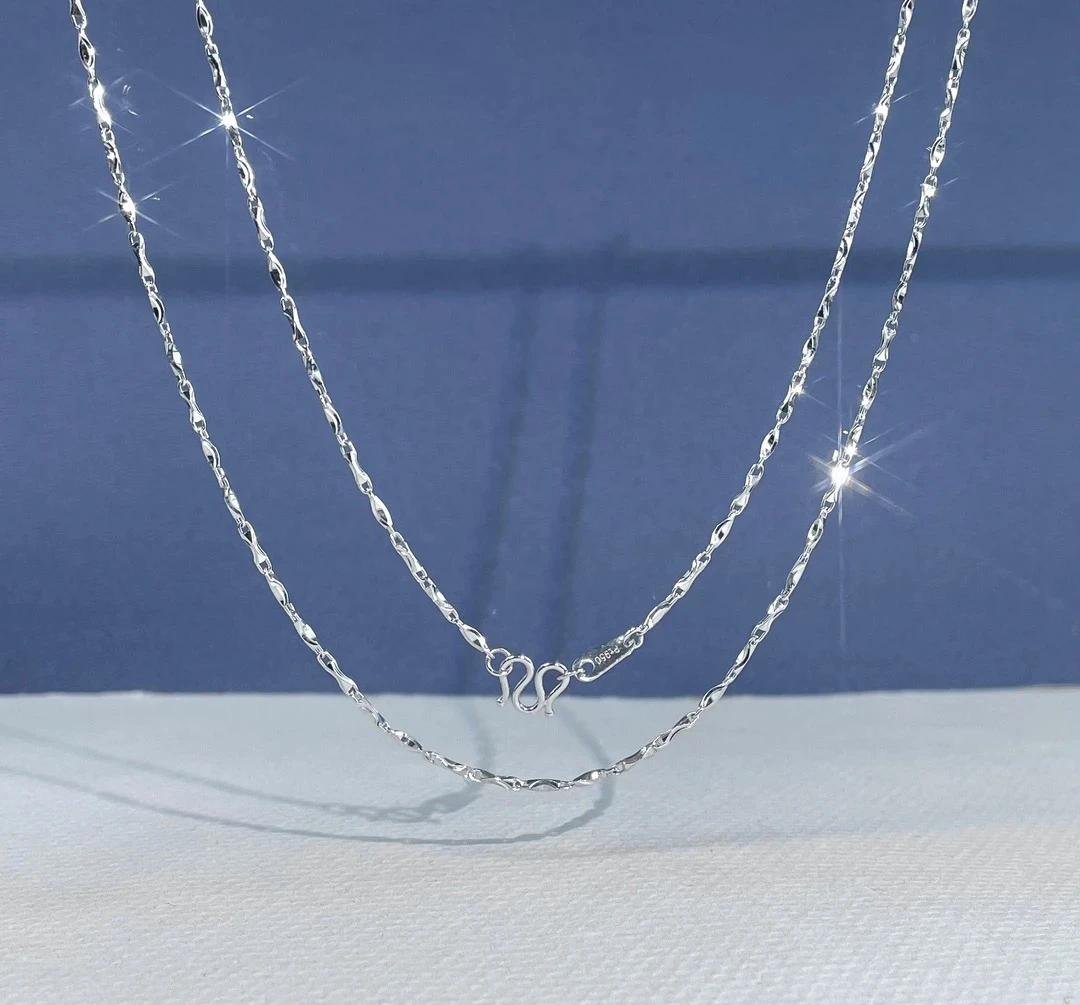 铂金pt950精品项链（元宝链）