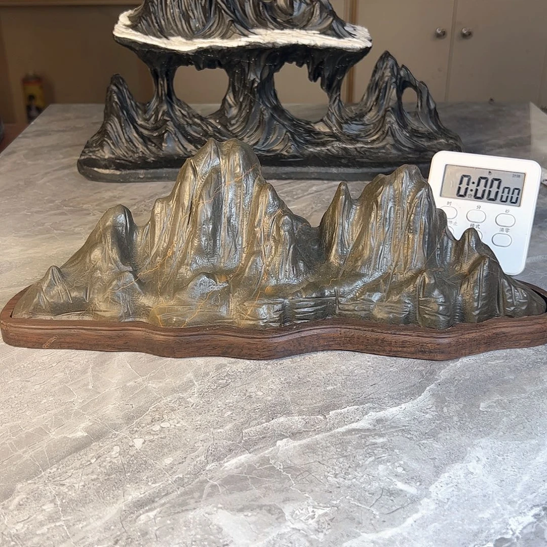 汪***）灵璧奇石观赏石摆件