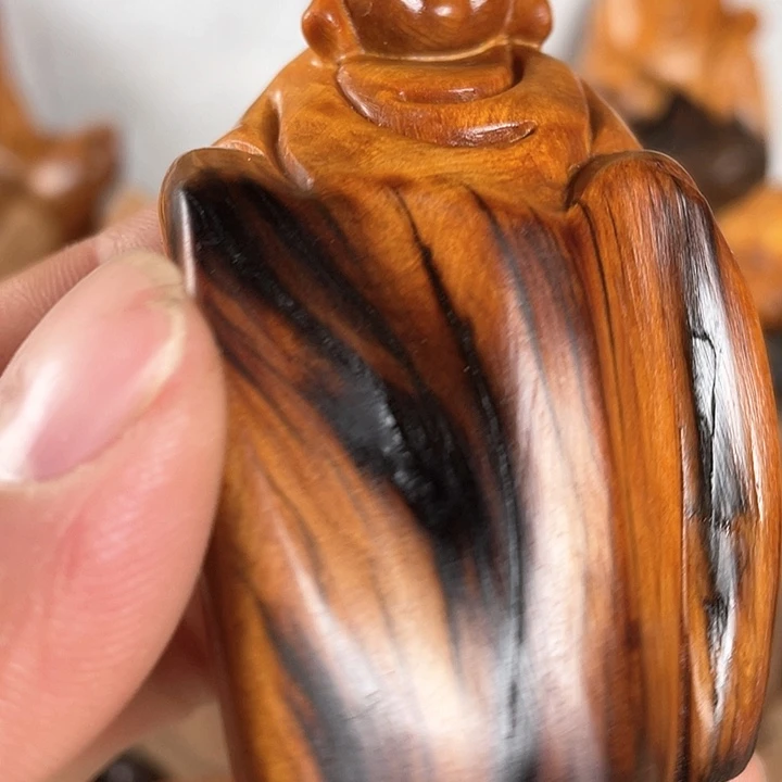 柏木开*啊崖查手把件乐乐