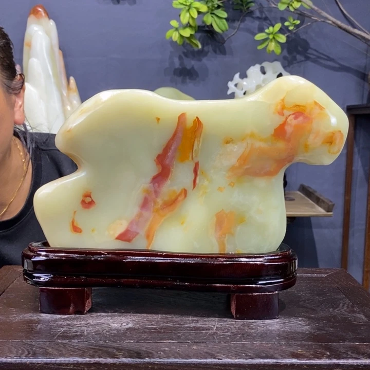 石材精品古青石摆件