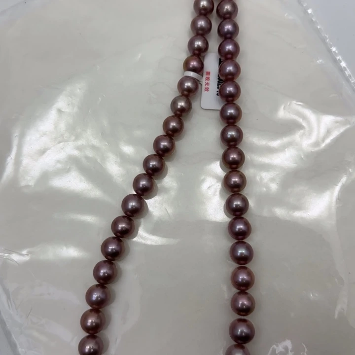 淡水珍珠银S925镶嵌颈饰