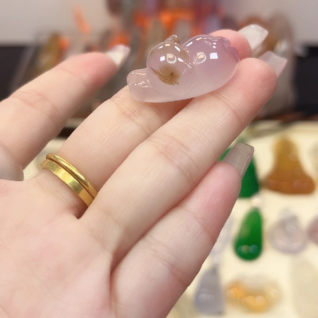 玛瑙/玉髓未镶嵌颈饰