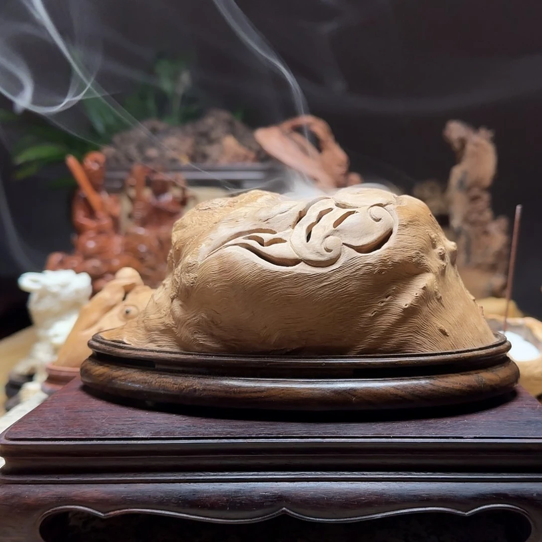 荔枝木荔枝树香炉34689