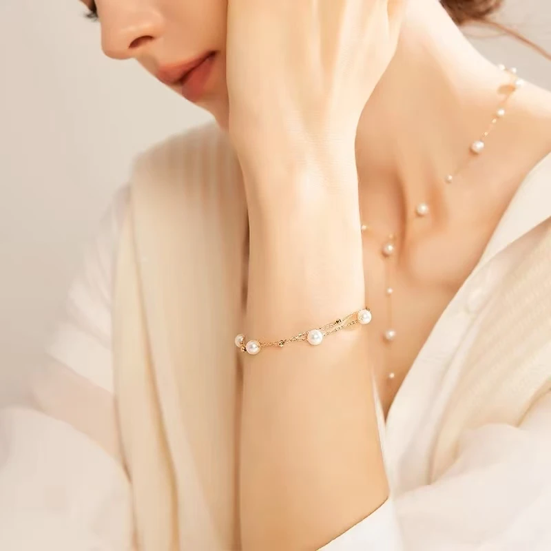 满天星珍珠时尚手链精致经典