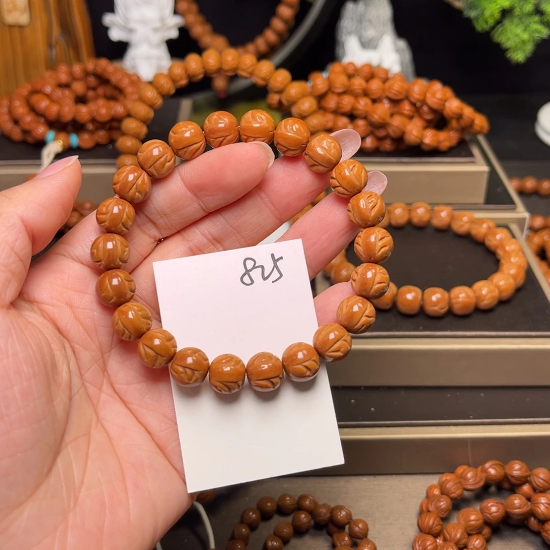 手串桃核带龙脊老型10精品