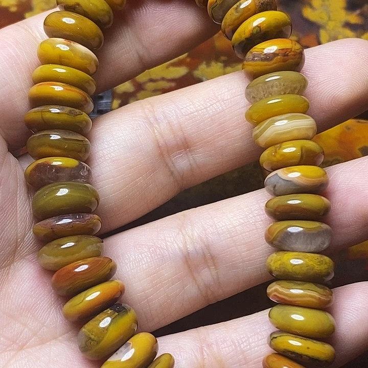 玛瑙/玉髓合金颈饰