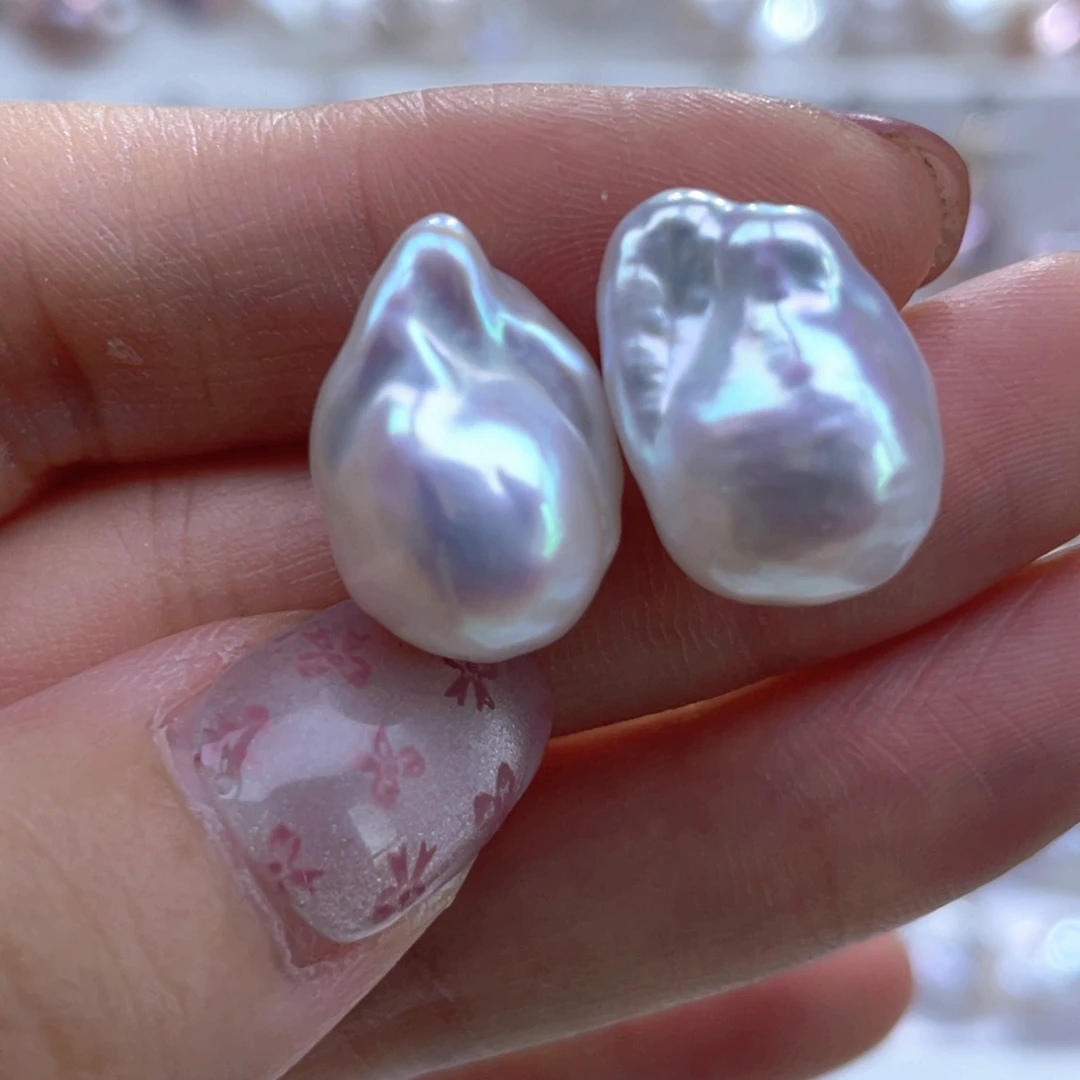 淡水珍珠耳饰未镶嵌
