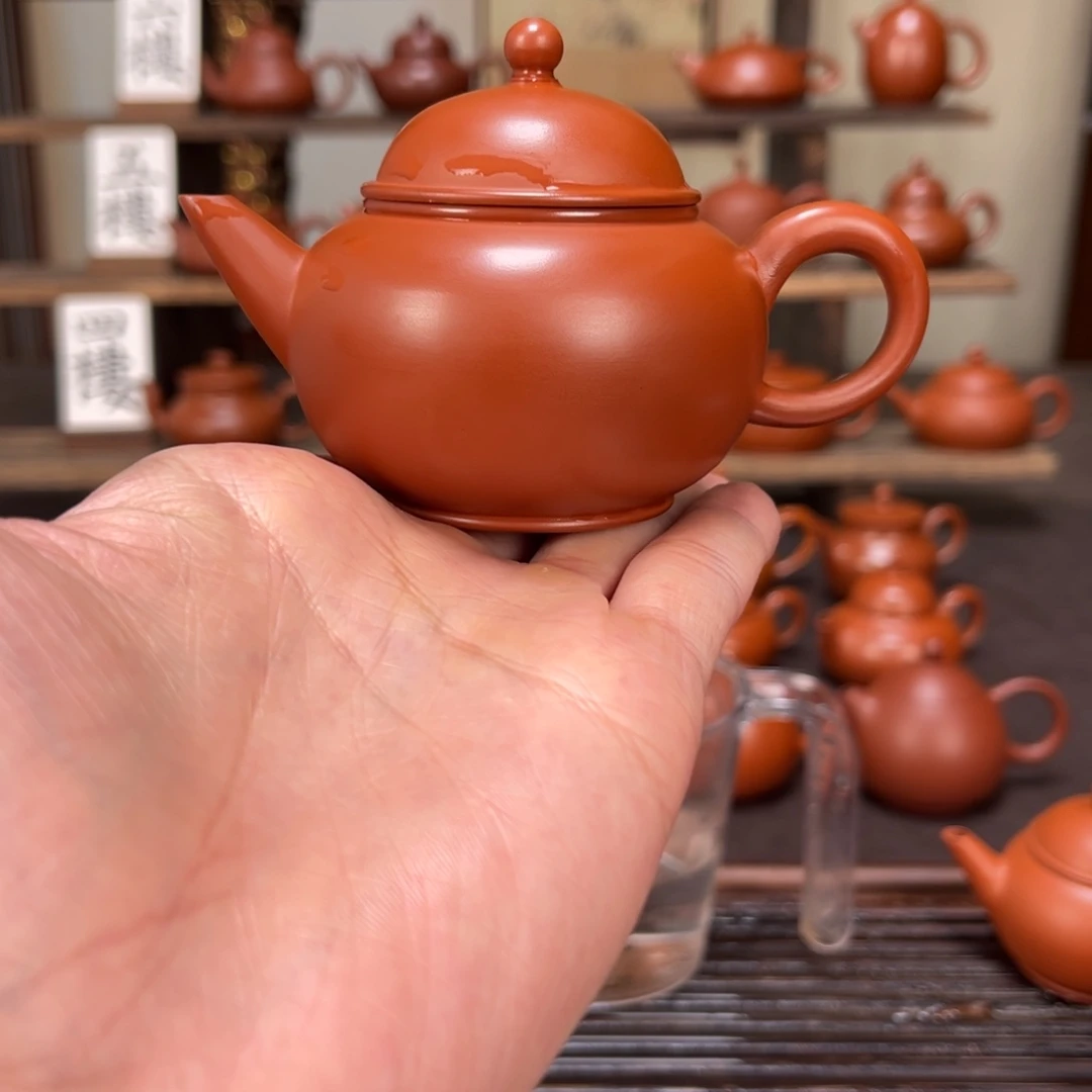 铭***仔紫砂茶壶水平115cc