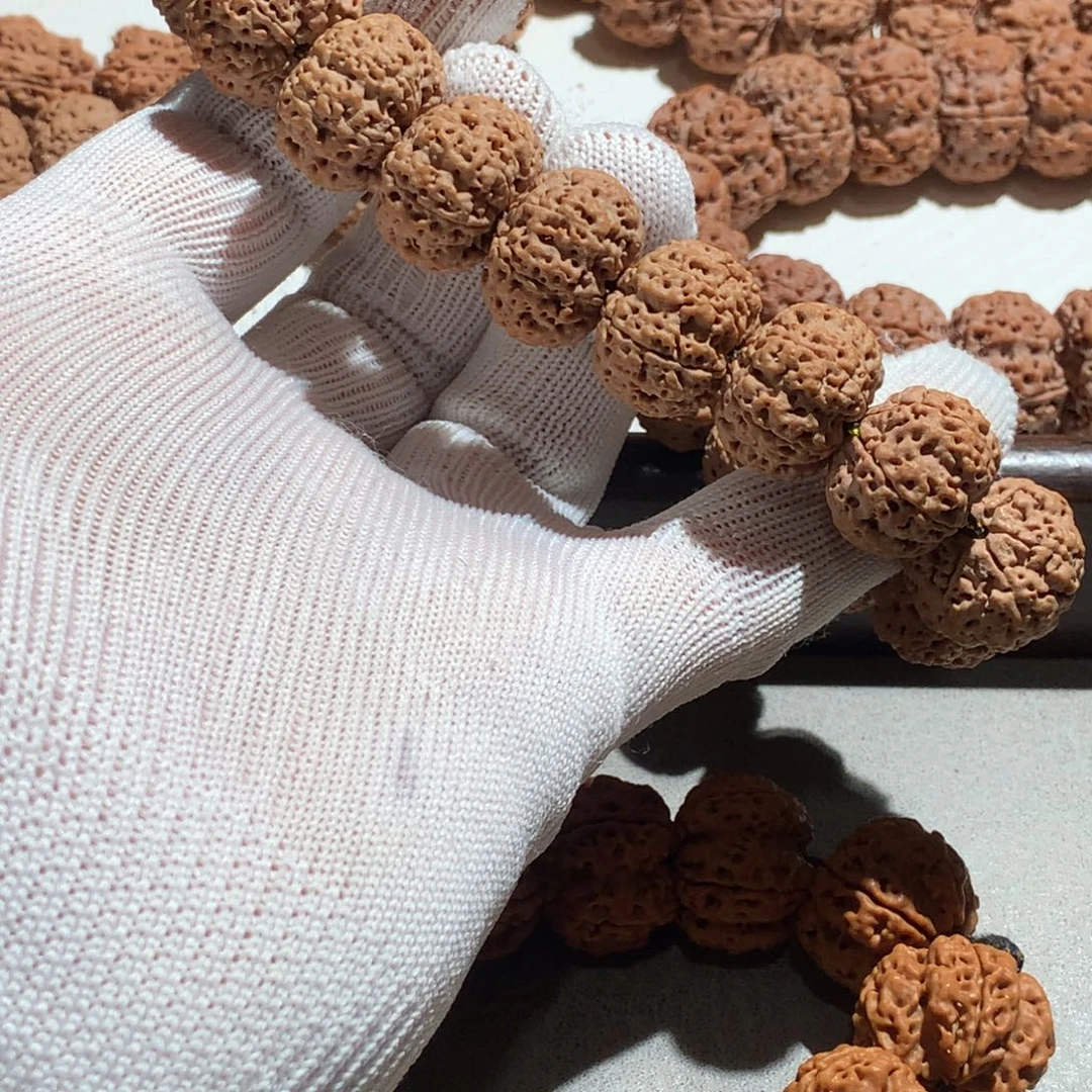 手串金刚菩提梁蜂王纽扣六瓣超头20