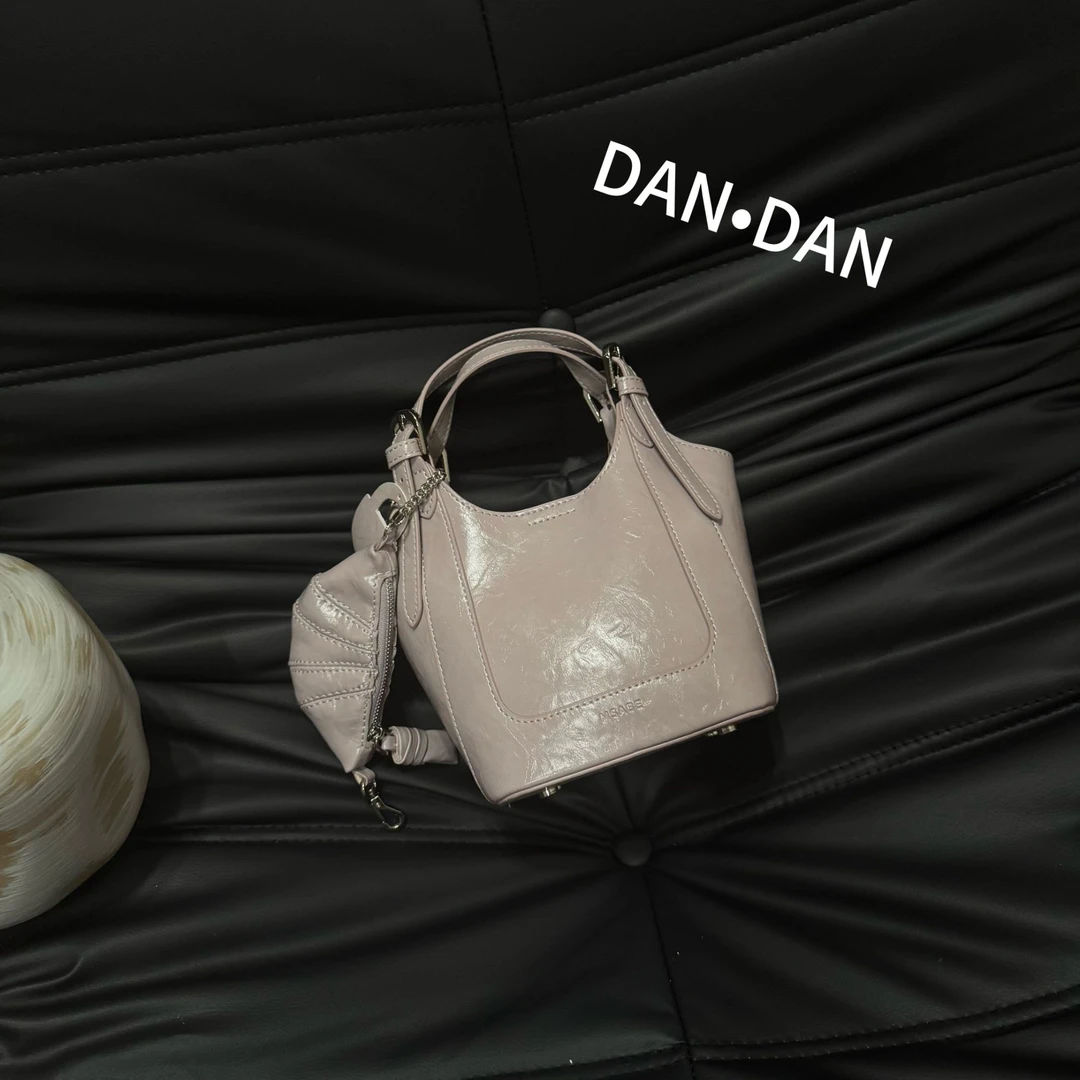 Dan·Dan（紫葡萄）百搭真皮女包8868
